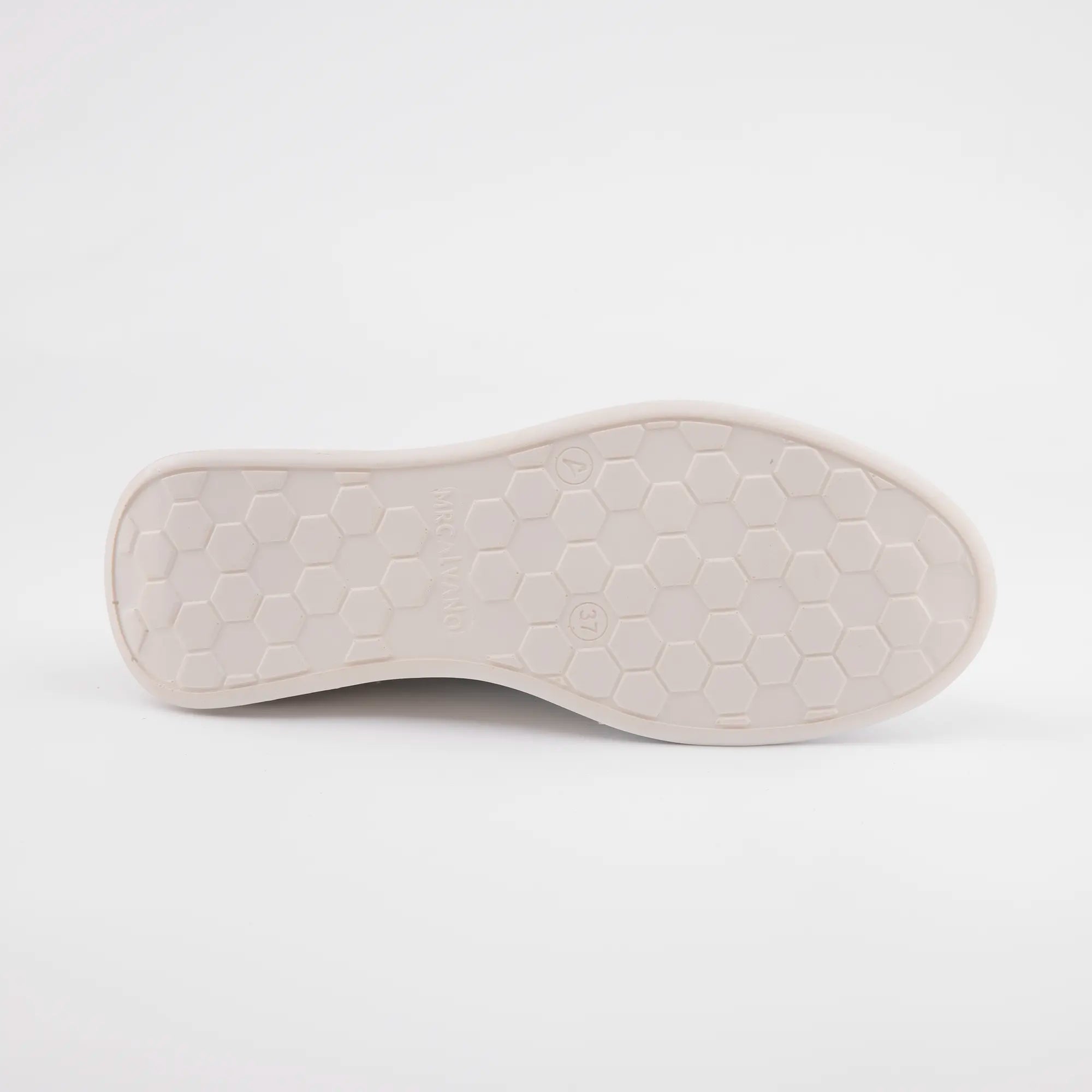 MrCalvano Carmel White Leather Women Shoes