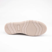 MrCalvano Palm Springs Navy Leather Casual Women's Shoes