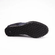 MrCalvano Pebble Beach Navy Leather Women's Sneakers