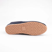 MrCalvano Pismo Beach Navy Leather Women's Sneaker