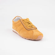 MrCalvano Pismo Beach Tan Leather Women's Sneaker
