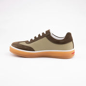 MrCalvano Redondo Beach Green Leather Women Shoes