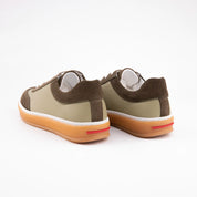 MrCalvano Redondo Beach Green Leather Women Shoes