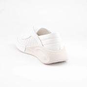 MrCalvano Santa Monica White Leather Women's Sneakers