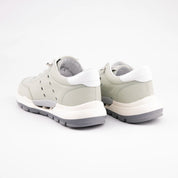 MrCalvano Venice Beach Mint Leather Women Casual Shoes