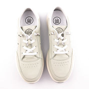 MrCalvano Venice Beach Mint Leather Women Casual Shoes