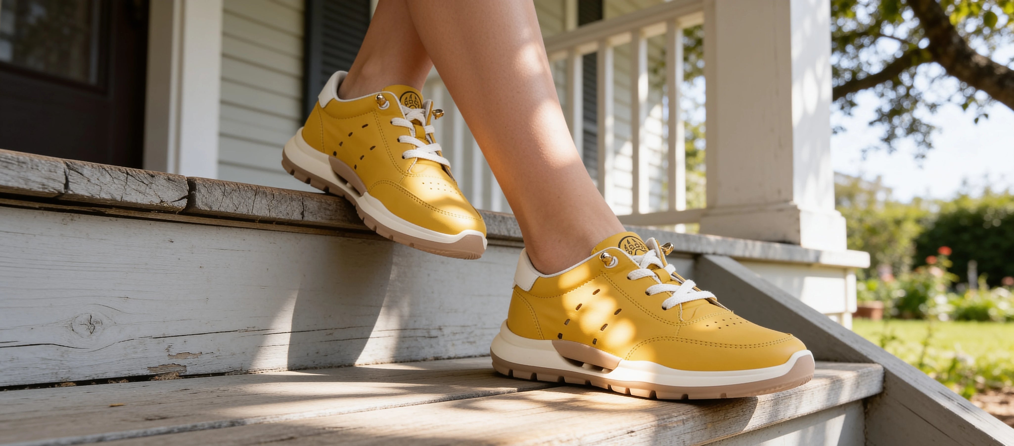 calvano-venice-beach-mustard-leather-comfortable-sneakers-for-women-banner-2-usa.webp
